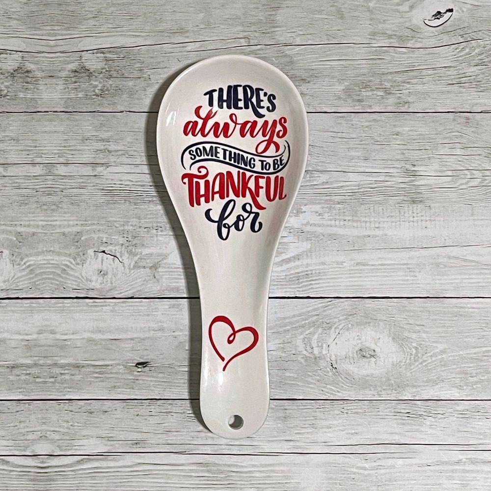 Farberware Melamine Spoon Rest There is Always Something to be Thankful For